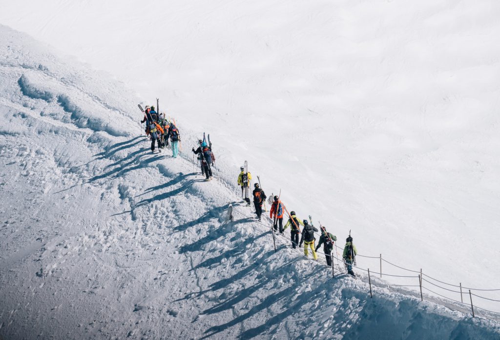 La Vallée blanche.