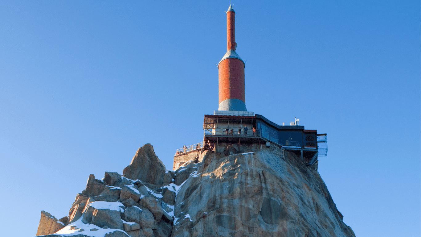 Aiguille du Midi - Visites guidées gratuites. Aiguille du Midi - free guided tours Nuyama.