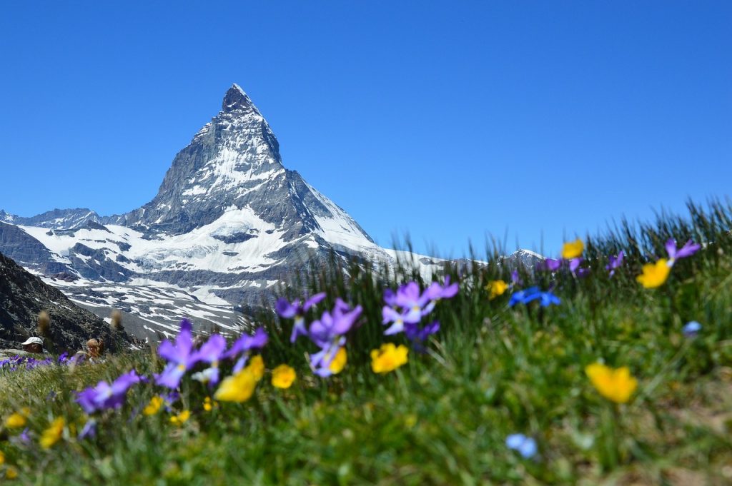 Le village de Zermatt - Zermatt village.