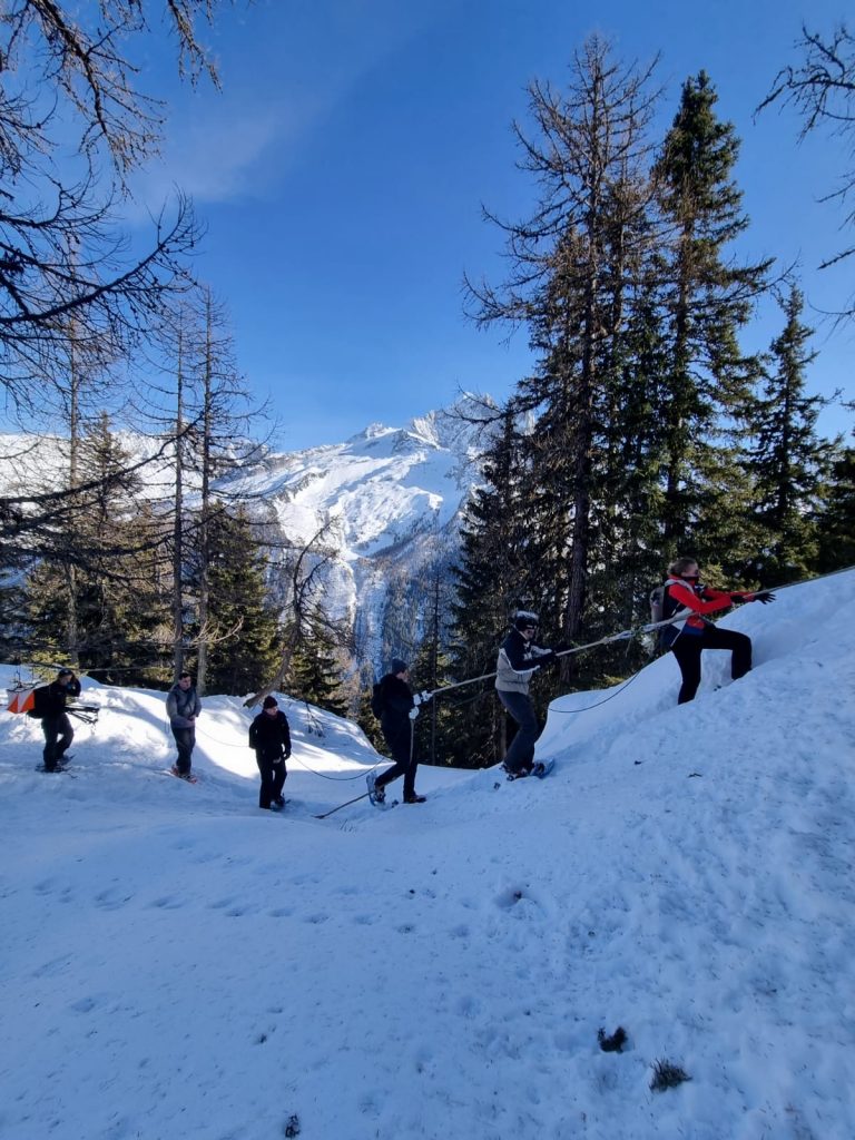 Séminaires à Chamonix avec Nuyama. Team building in Chamonix with Nuyama.