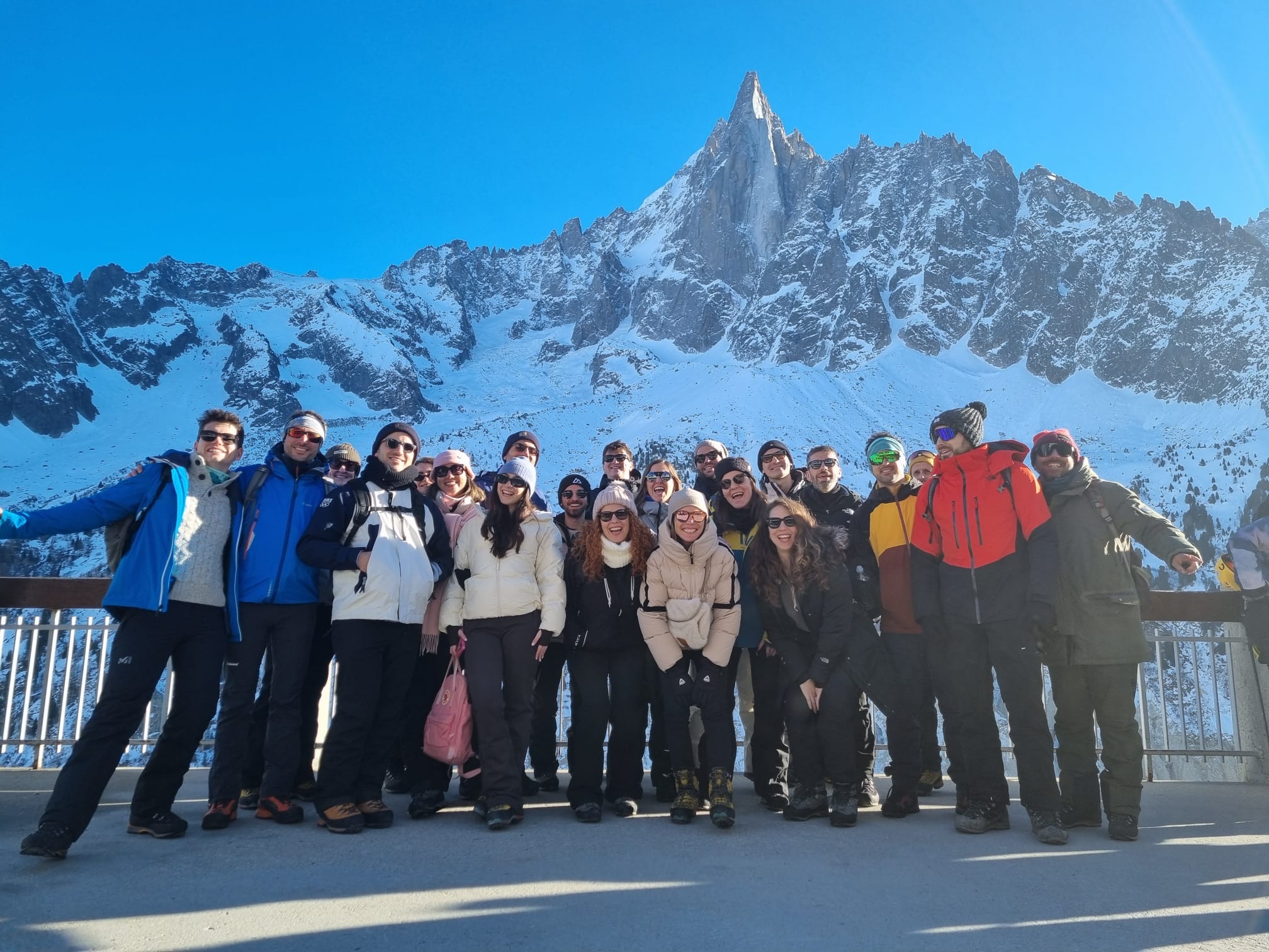 Séminaires à Chamonix avec Nuyama. Team building in Chamonix with Nuyama.