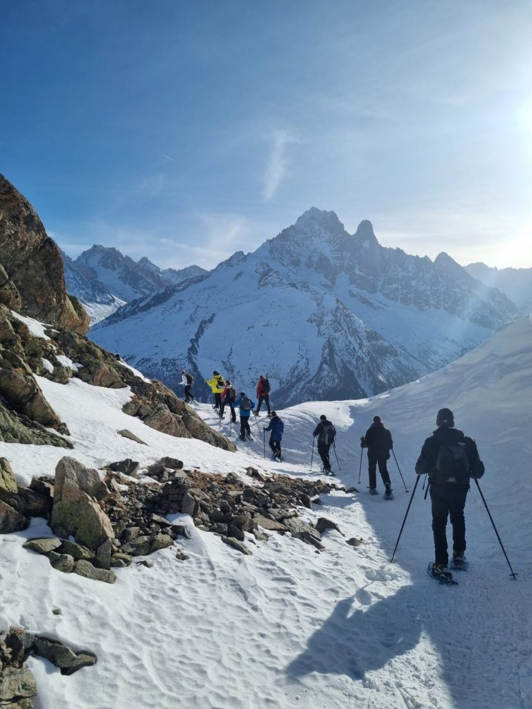 Séminaires à Chamonix avec Nuyama. Team building in Chamonix with Nuyama.