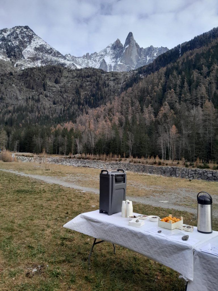 Séminaires à Chamonix avec Nuyama. Team building in Chamonix with Nuyama.