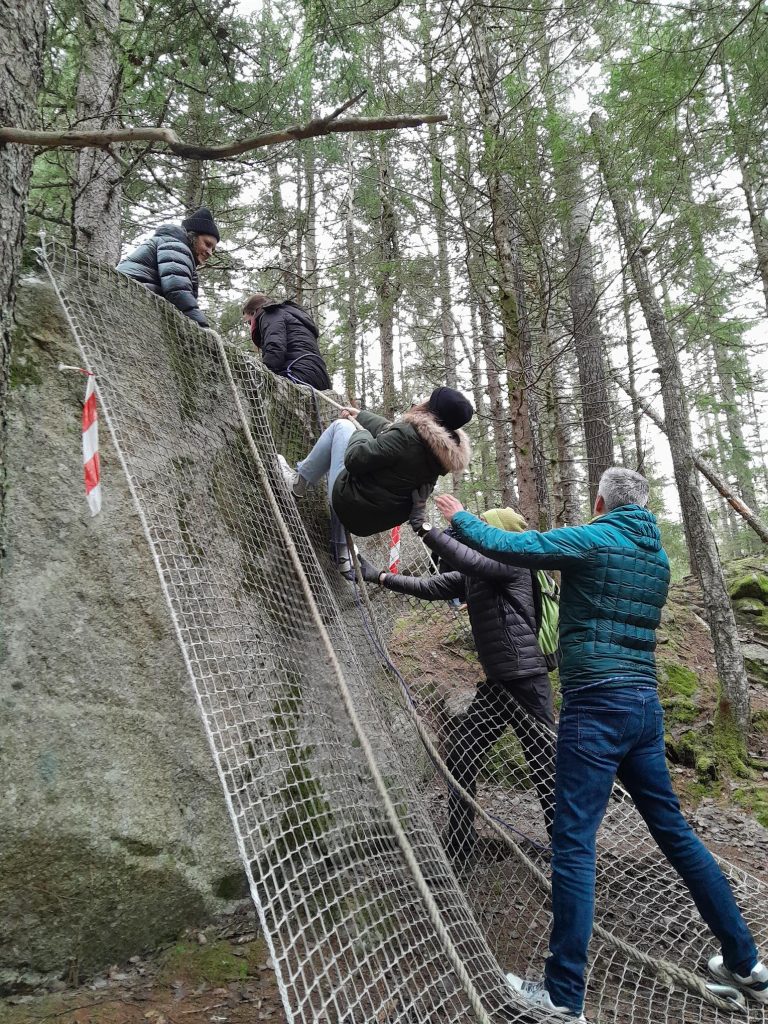 Séminaires à Chamonix avec Nuyama. Team building in Chamonix with Nuyama.