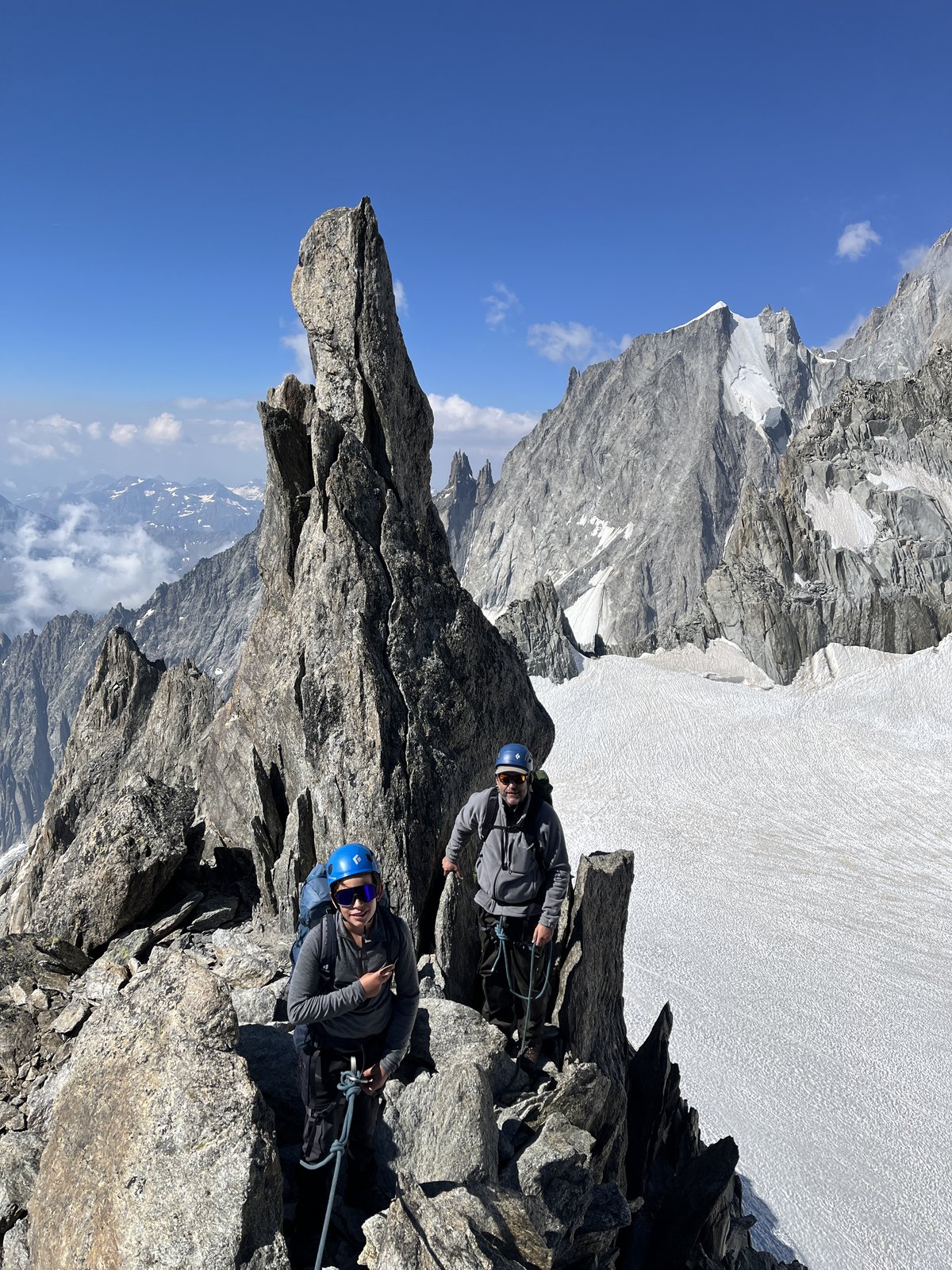Une première en haute montagne, préparée et encadrée.