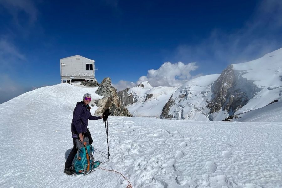 Stage Mont-Blanc, 6 jours. Mont-Blanc ascent, 6 days.