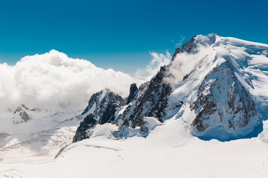 Stage Mont-Blanc, 6 jours. Mont-Blanc climb, 6 days.