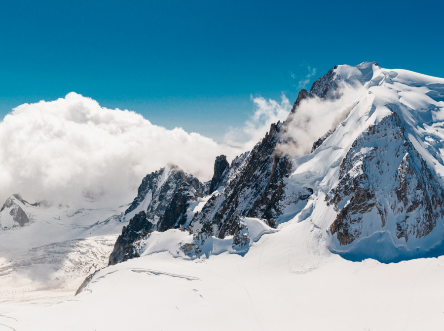 Stage Mont-Blanc, 6 jours. Mont-Blanc climb, 6 days.