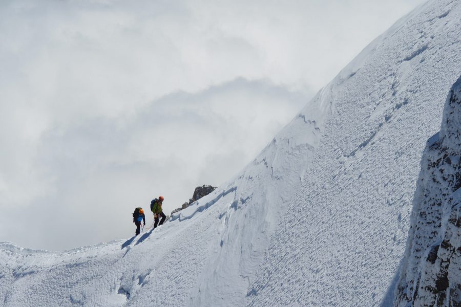 Stage Mont-Blanc, 6 jours. Mont-Blanc ascent, 6 days.