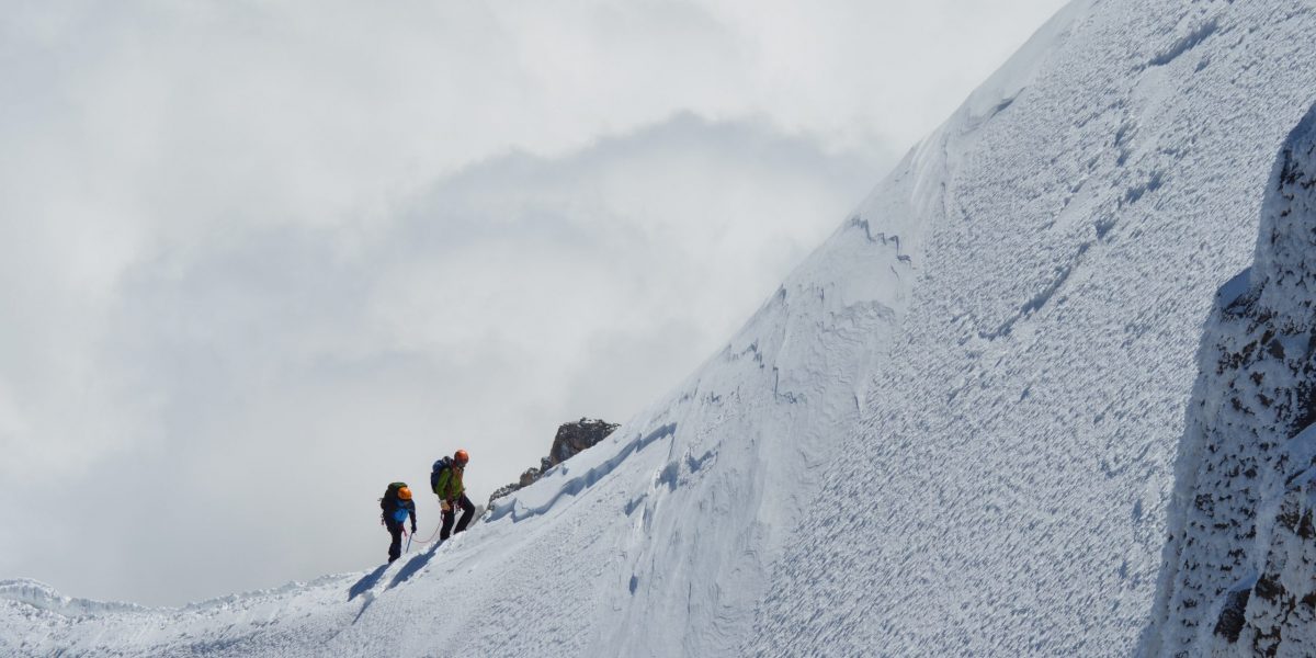 Stage Mont-Blanc, 6 jours. Mont-Blanc ascent, 6 days.