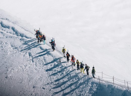 La Vallée blanche.