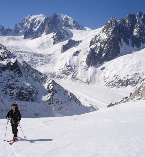 ski de rando + vallée blanche en BG